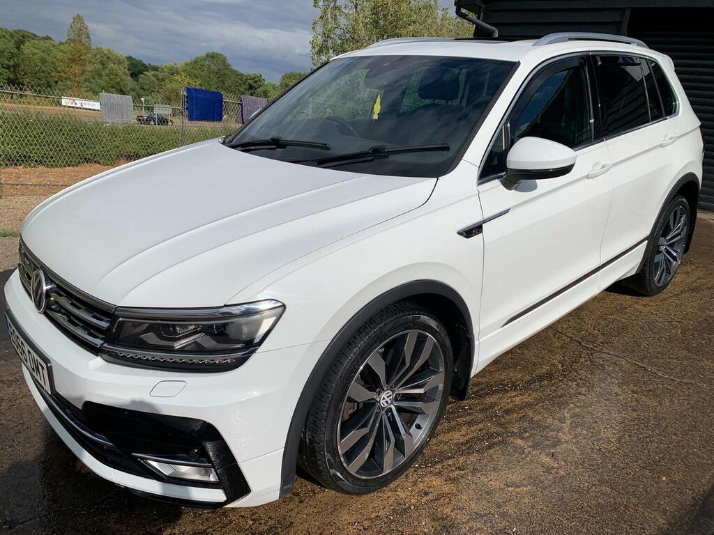 Volkswagen Tiguan Tdi Bluemotion Tech R-line Dsg 4Motion Euro 6 Ss White