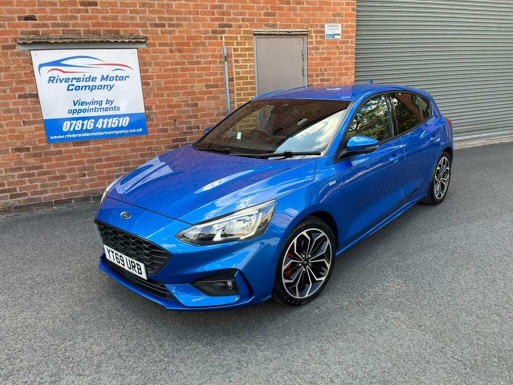 Ford Focus 1.0T Ecoboost St-line X Euro 6 S S Blue