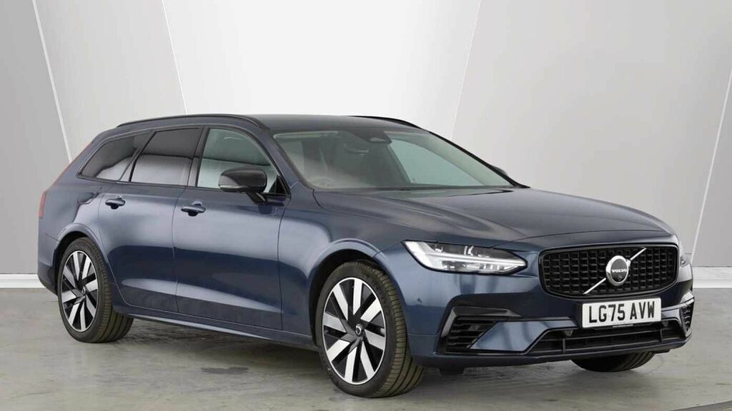 Volvo V90 Plus, T6 Awd Plug-in Hybrid, Dark Blue