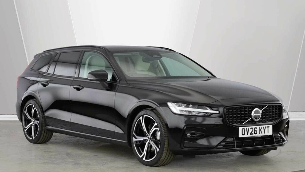 Volvo V60 Ultra, B4 Mild Hybrid, Dark Black
