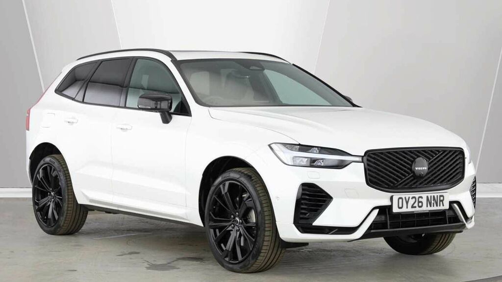 Volvo XC60 Black Edition Ultra, T8 Awd Plug-in Hybrid, Electr White