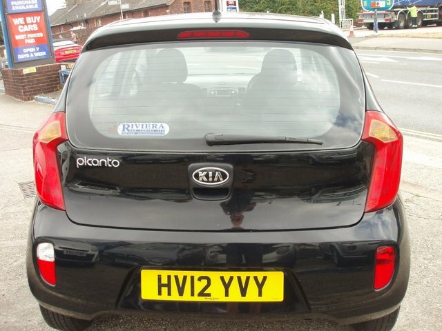 Kia Picanto 1.0 1 Air Hatchback HV12YVY Black #6