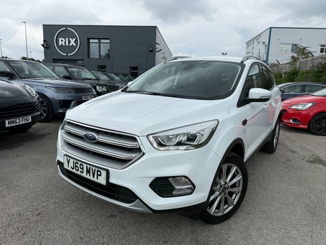 Ford Kuga Ecoboost Titanium Edition Suv YJ69MVP White