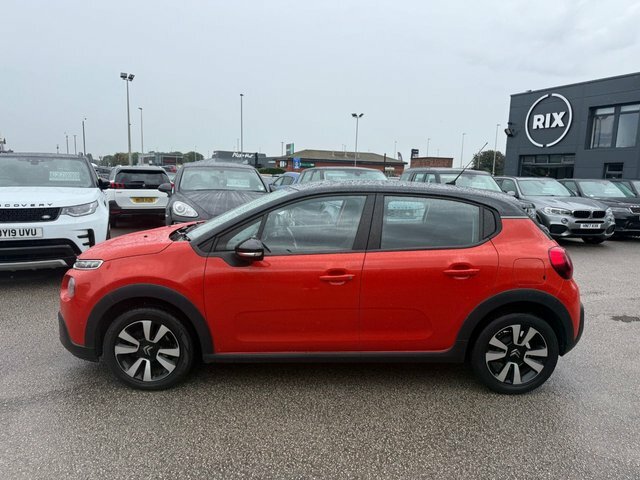 Citroen C3 Puretech Feel Hatchback PF66XDH Orange #3