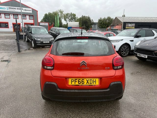 Citroen C3 Puretech Feel Hatchback PF66XDH Orange #6