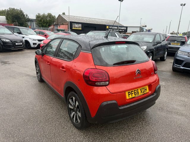 Citroen C3 Puretech Feel Hatchback PF66XDH Orange #5