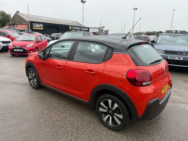 Citroen C3 Puretech Feel Hatchback PF66XDH Orange #4