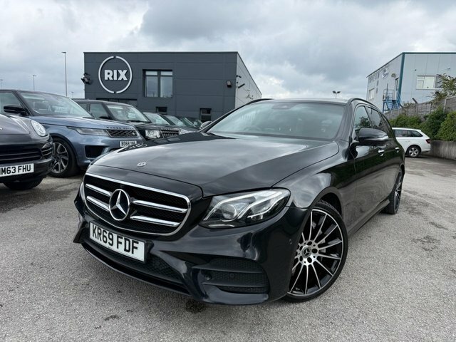 Mercedes-Benz E Class E220d Amg Line Night KR69FDF Black