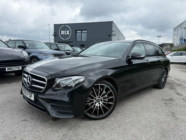 Mercedes-Benz E Class E220d Amg Line Night KR69FDF Black #2