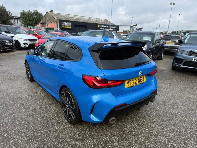 BMW 1 Series M135i Hatchback Blue #5
