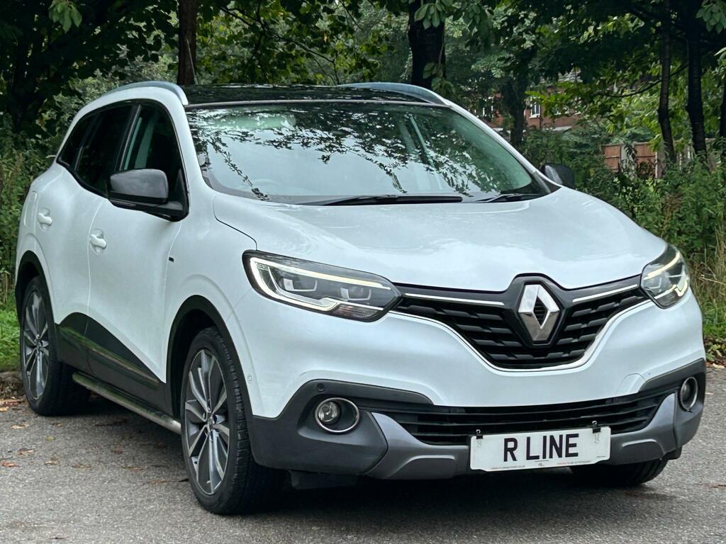 Renault Kadjar 1.5 Dci Signature S Nav Edc Euro 6 Ss LA66HWU White #3
