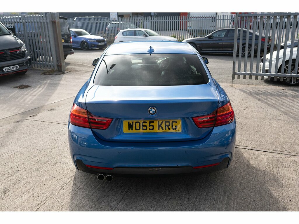 BMW 4 Series Gran Coupe 420D M Sport Blue #5