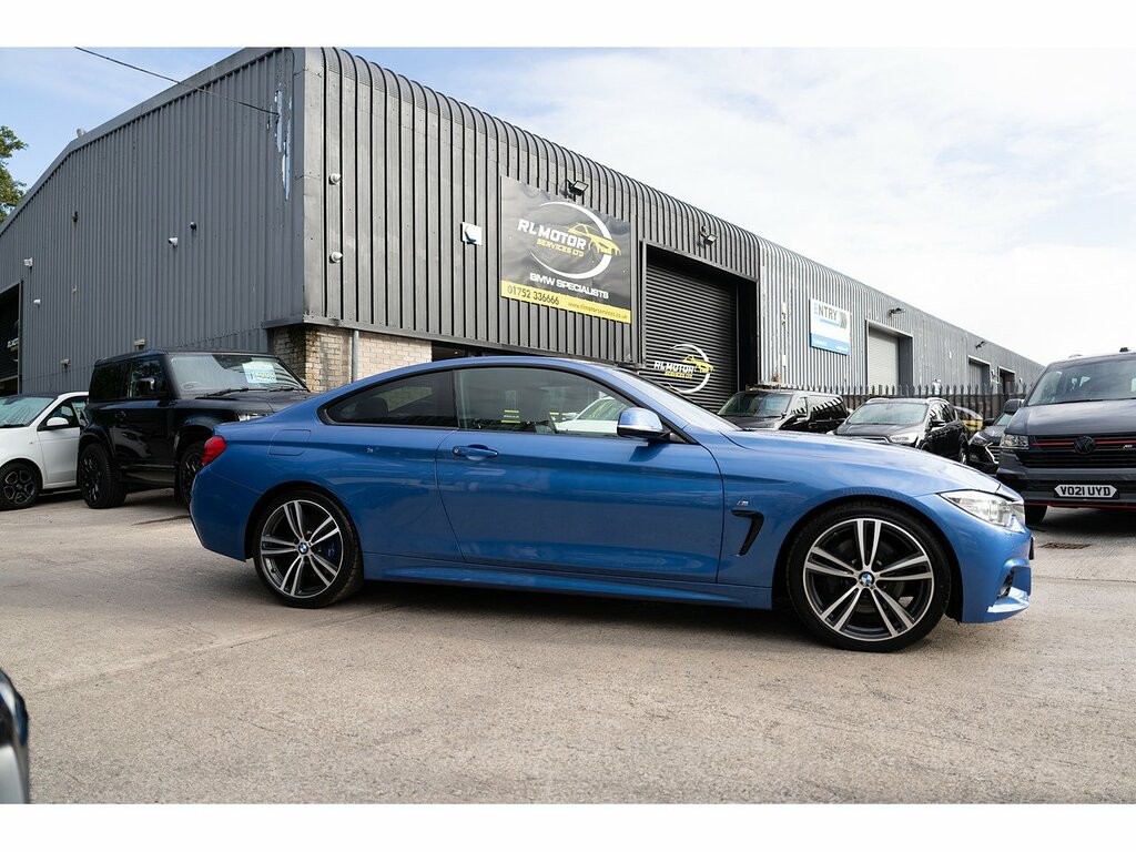 BMW 4 Series Gran Coupe 420D M Sport Blue #3