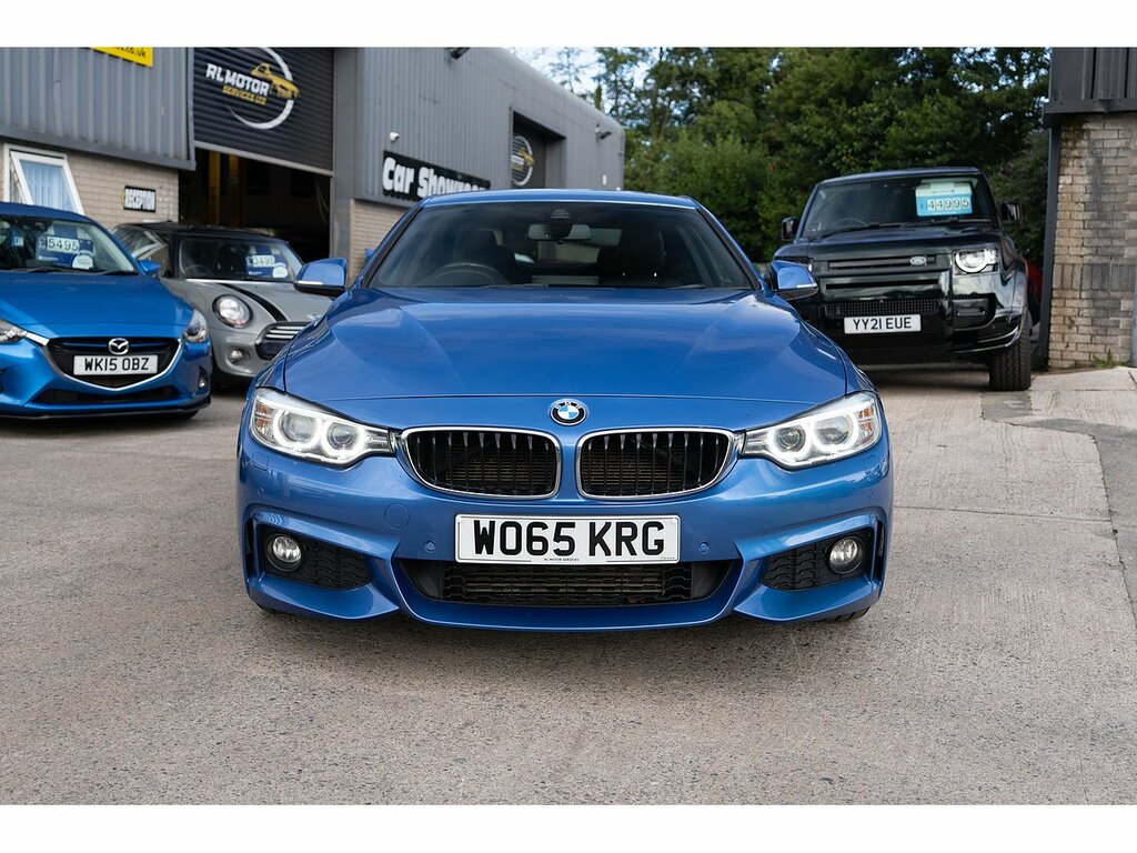 BMW 4 Series Gran Coupe 420D M Sport Blue #2