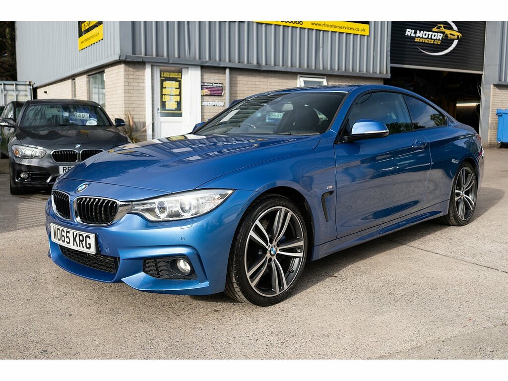 BMW 4 Series Gran Coupe 420D M Sport Blue #6