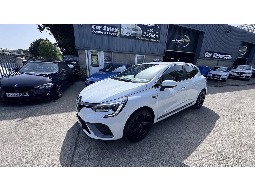 Renault Clio Tce Rs Line White