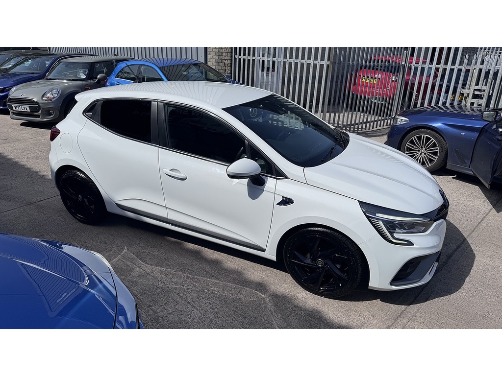 Renault Clio Tce Rs Line White #4