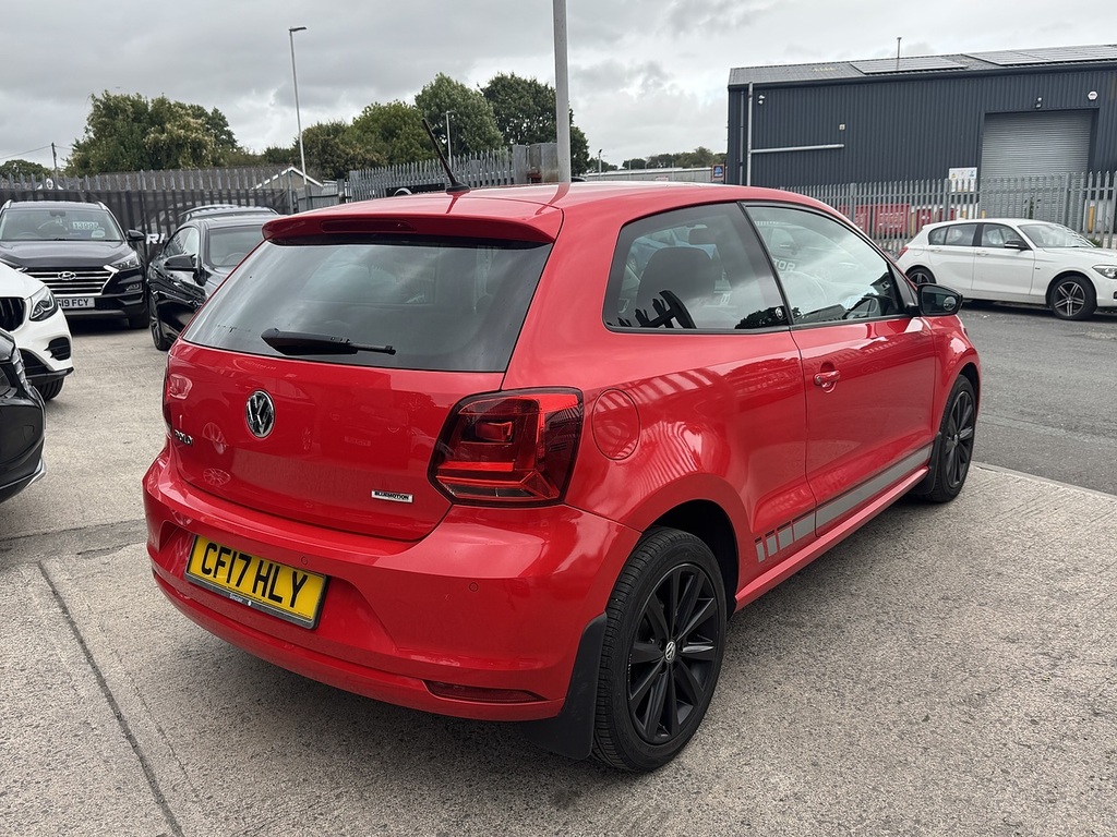 Volkswagen Polo Bluemotion Tech Beats CF17HLY Red #4