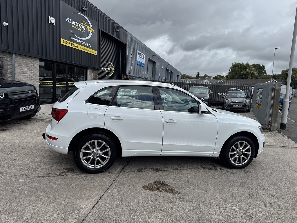 Audi Q5 Tdi Se White #5
