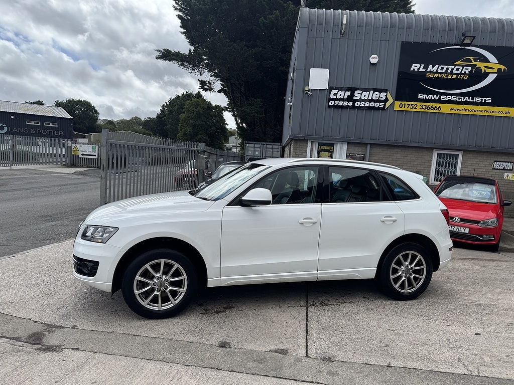 Audi Q5 Tdi Se White #3