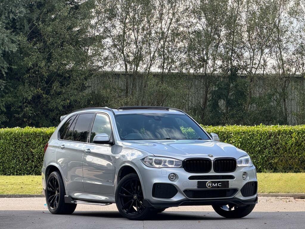 BMW X5 3.0 30D M Sport Xdrive Euro 6 Ss Silver