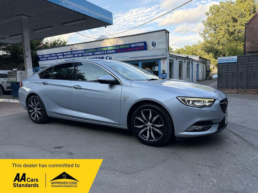 Vauxhall Insignia 1.5I Turbo Elite Nav Grand Sport Euro 6 S S Silver