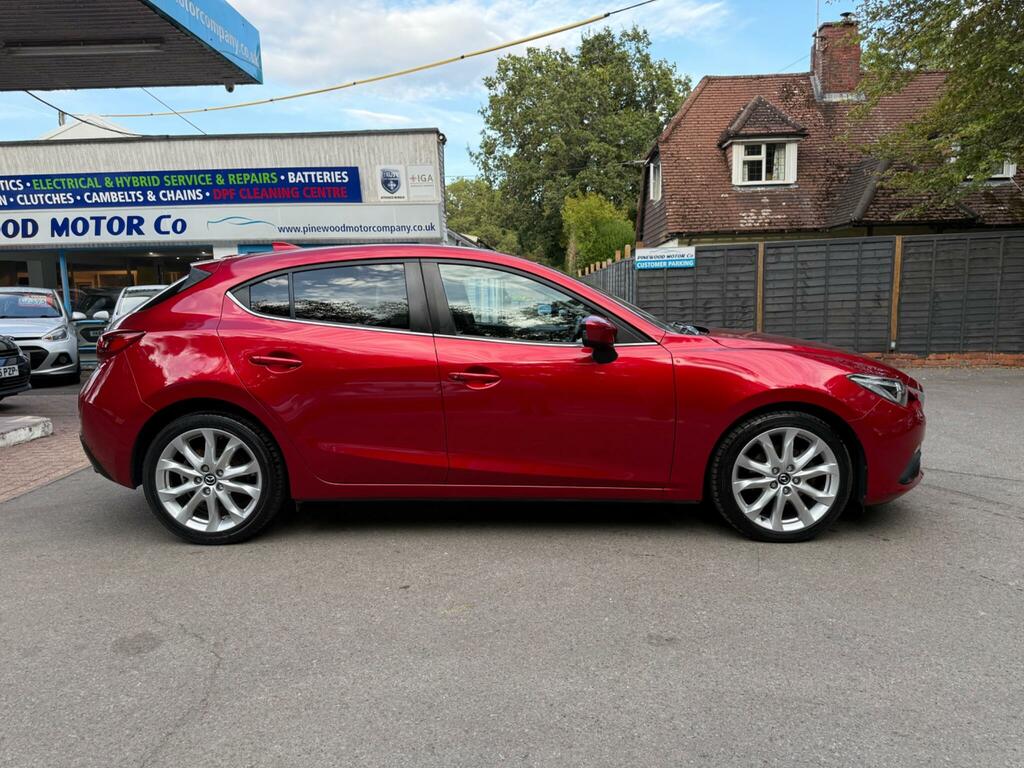 Mazda 3 2.0 Skyactiv-g Sport Nav Euro 5 S S NY16BLN Red #5