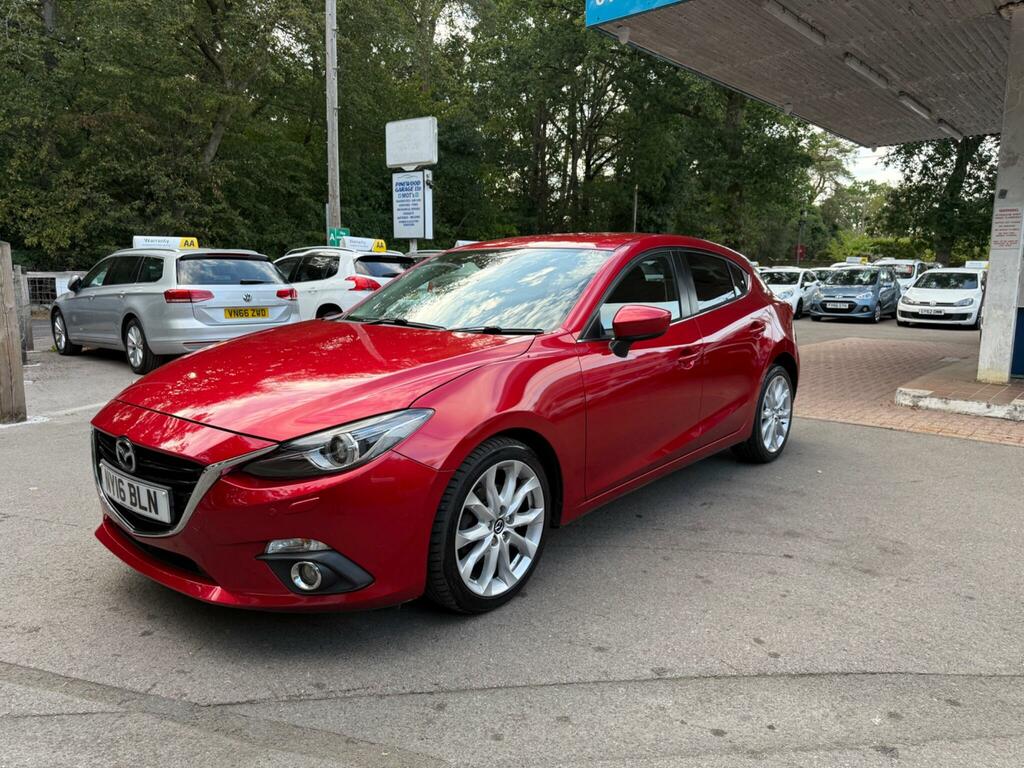 Mazda 3 2.0 Skyactiv-g Sport Nav Euro 5 S S NY16BLN Red #3