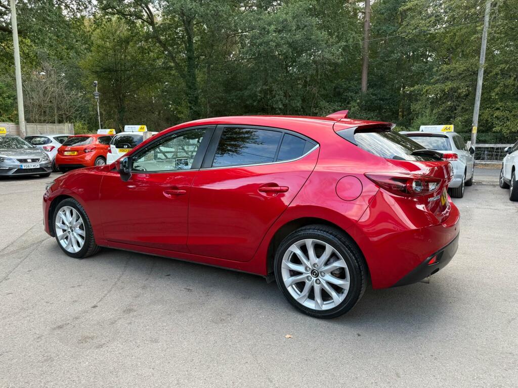 Mazda 3 2.0 Skyactiv-g Sport Nav Euro 5 S S NY16BLN Red #2