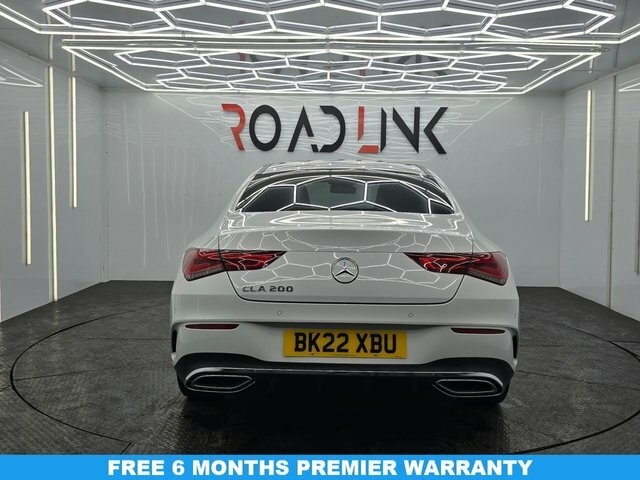 Mercedes-Benz CLA Class 1.3 Cla200 Amg Line Premium 2 Coupe 7 BK22XBU White #5