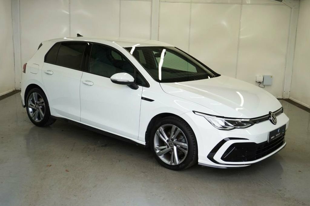 Volkswagen Golf 2L R-line MW70FXE White #2