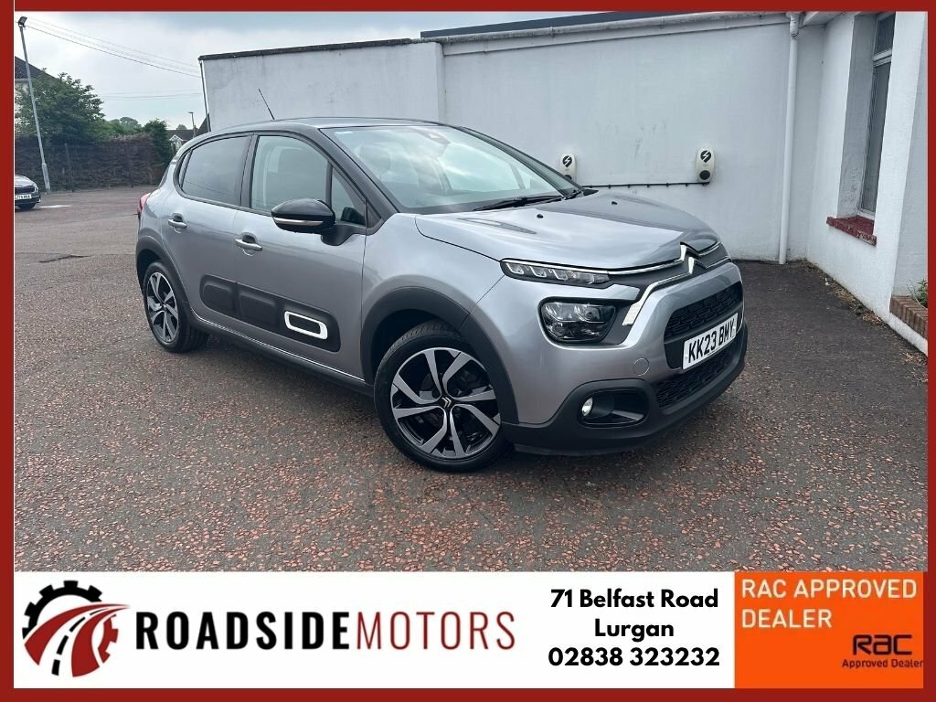Citroen C3 2023 Citroen C3 1.2 Puretech Shine Plus Ss Grey