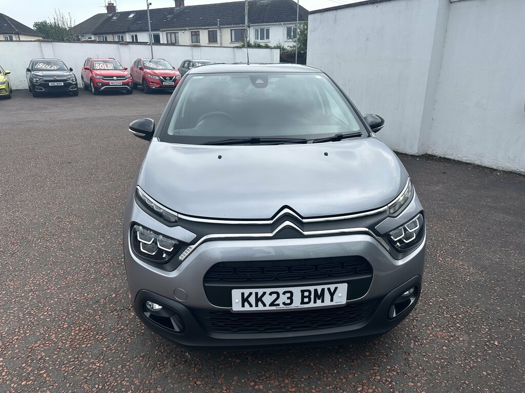 Citroen C3 2023 Citroen C3 1.2 Puretech Shine Plus Ss KK23BMY Grey #2