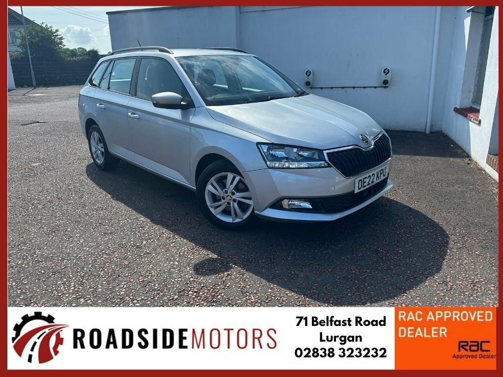 Skoda Fabia 2022 Skoda Fabia 1.0 Se Tsi Dsg Silver