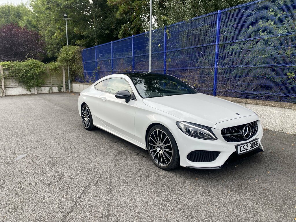 Mercedes-Benz C Class 2018 Mercedes C220 D Amg Line Premium White