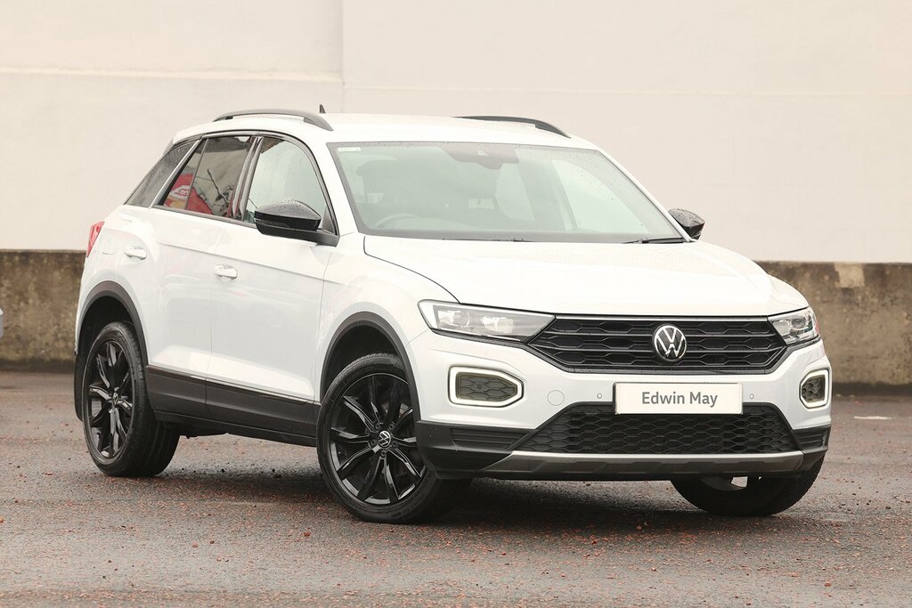 Volkswagen T-Roc 2022 Volkswagen T-roc 1.5 Black Edition Tsi Evo White