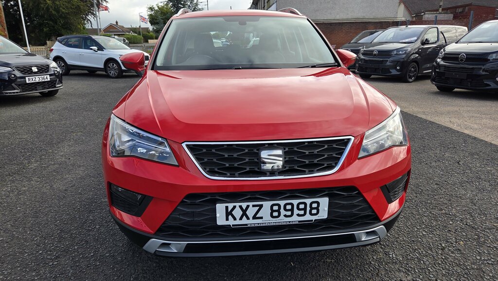 Seat Ateca 2017 Seat Ateca 1.6 Tdi Ecomotive Se Technology Red