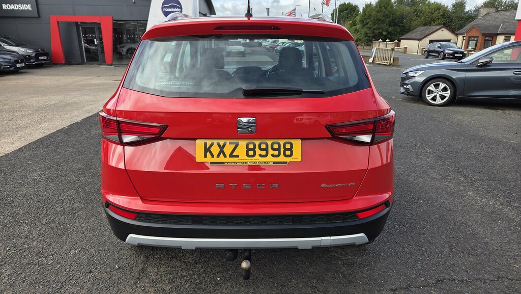 Seat Ateca 2017 Seat Ateca 1.6 Tdi Ecomotive Se Technology Red #3