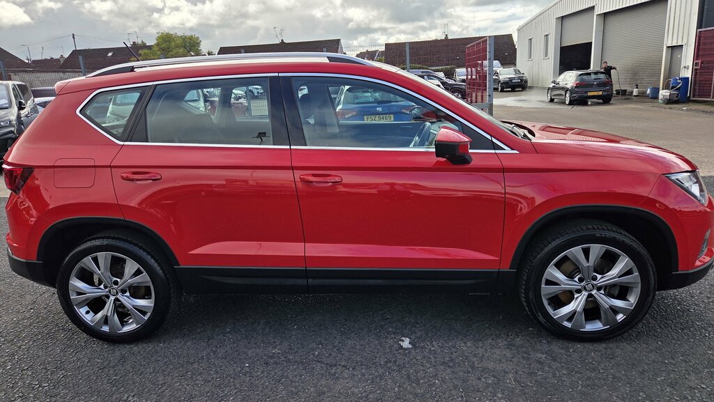 Seat Ateca 2017 Seat Ateca 1.6 Tdi Ecomotive Se Technology Red #2