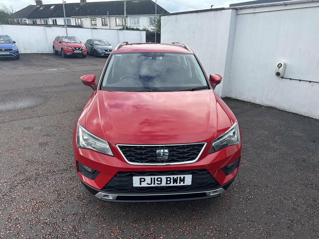 Seat Ateca 2019 Seat Ateca 1.6 Tdi Se Technology Red #2