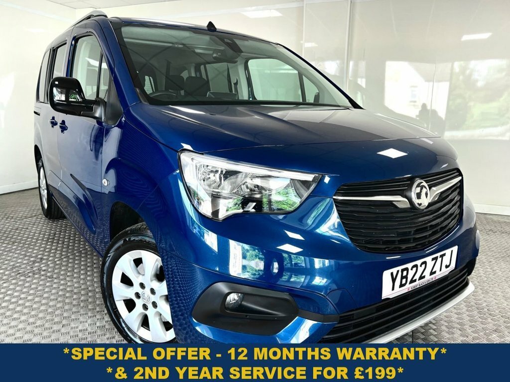Vauxhall Combo Life 1.5L Elite Blue