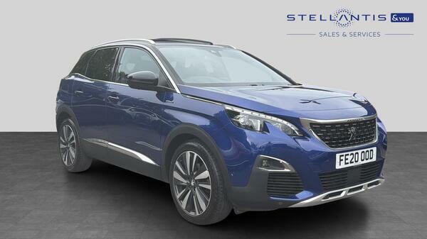 Peugeot 3008 1.2 Puretech Gt Line Premium Suv Blue