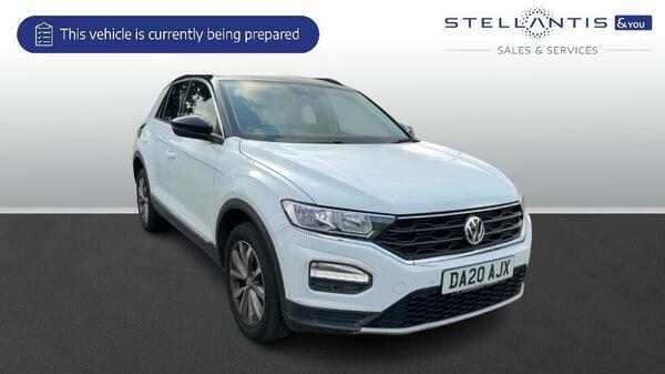 Volkswagen T-Roc 1.0 Tsi Gpf Design Suv Euro 6 S White
