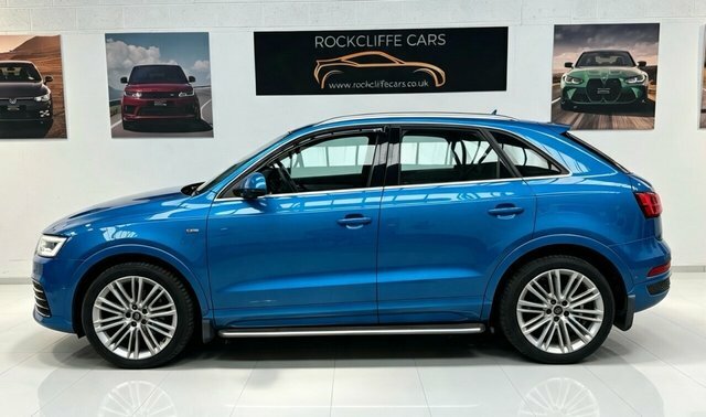 Audi Q3 Tdi S Line Suv DA15OVW Blue #3