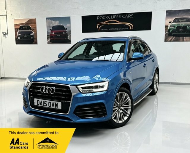 Audi Q3 Tdi S Line Suv DA15OVW Blue