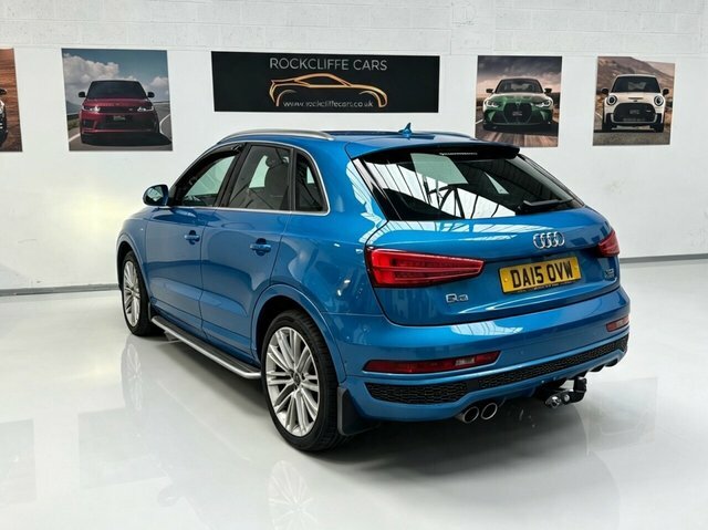 Audi Q3 Tdi S Line Suv DA15OVW Blue #4