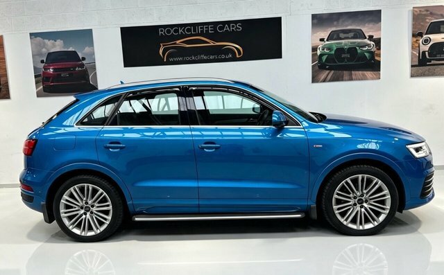 Audi Q3 Tdi S Line Suv DA15OVW Blue #2