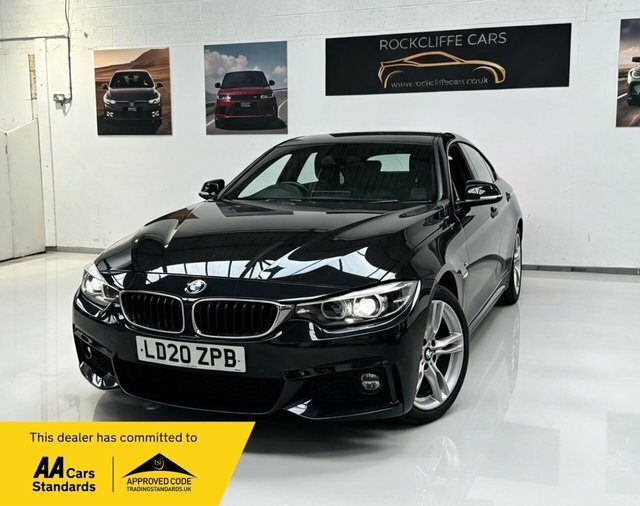 BMW 4 Series Gran Coupe 420I Gpf M Sport Black