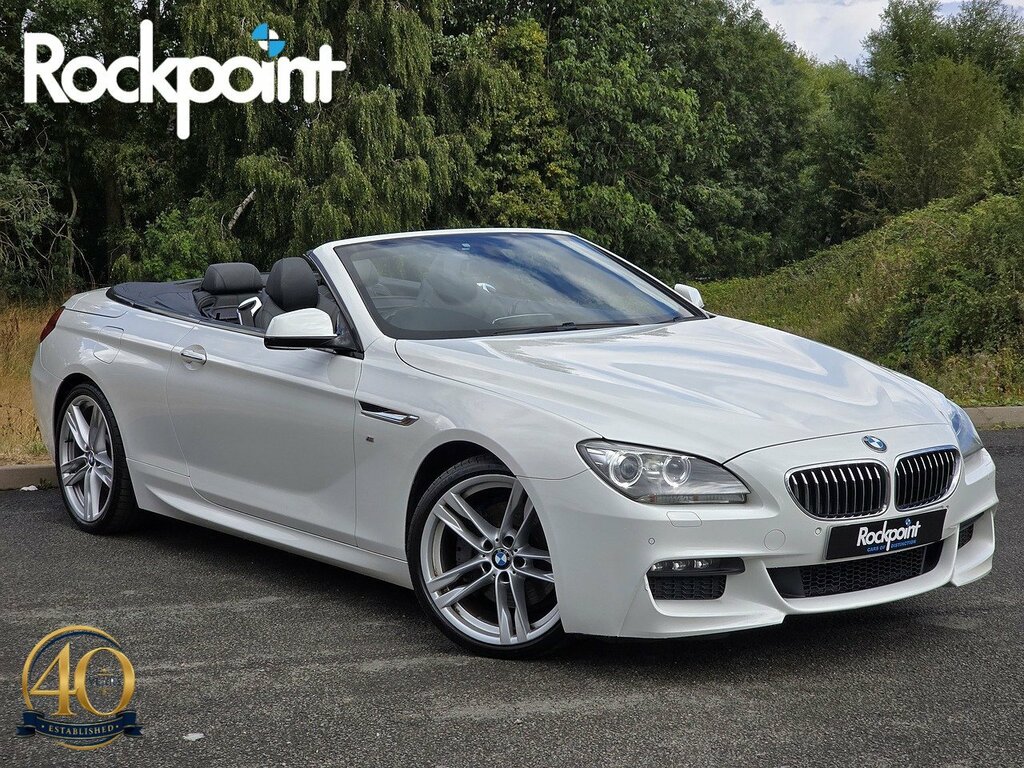 BMW 6 Series 640D M Sport White