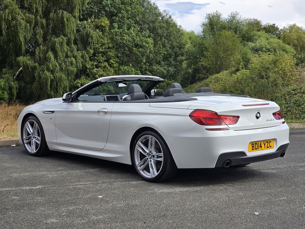 BMW 6 Series 640D M Sport White #3